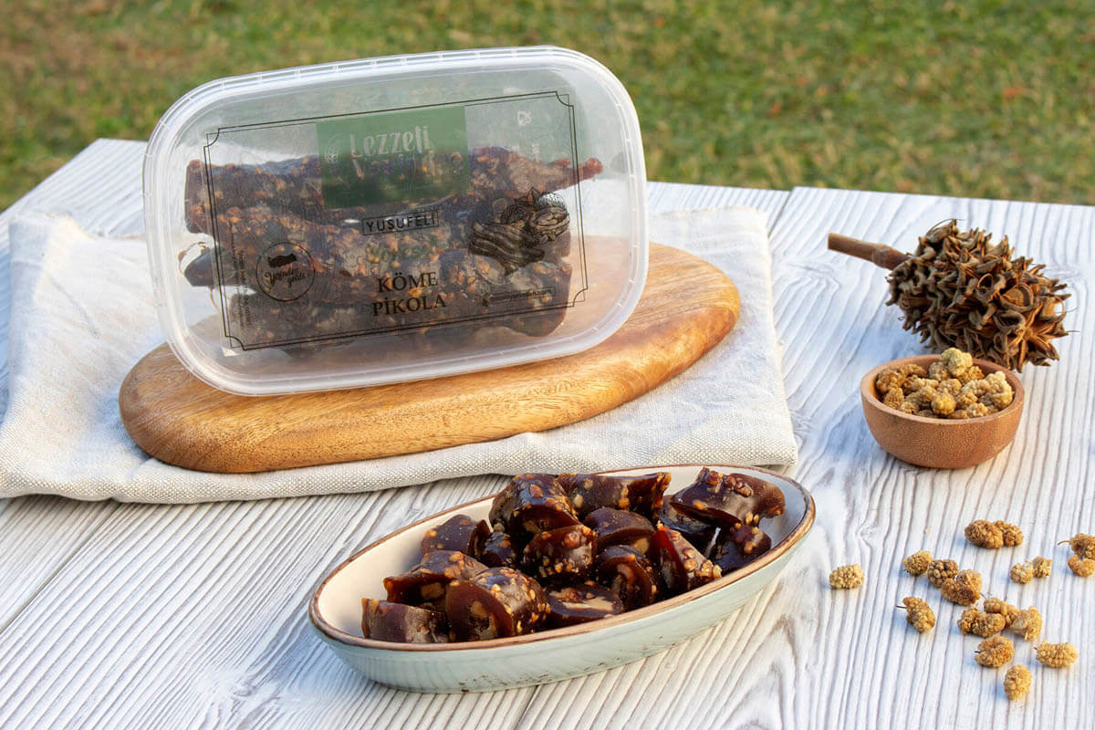 cevizli pikola sucuk kome artvin yusufeli Cevizli Pikola Sucuk (Köme Pikola) Artvin Yusufeli – 600 Gr