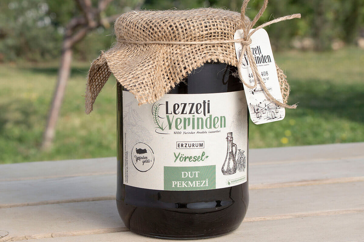 dogal yas dut pekmezi erzurum Yaş (Taze) Dut Pekmezi Erzurum – 400 Gr