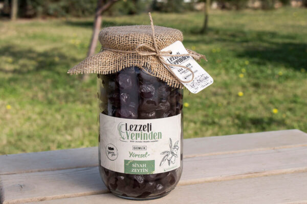Siyah Zeytin Gemlik – 650 Gr